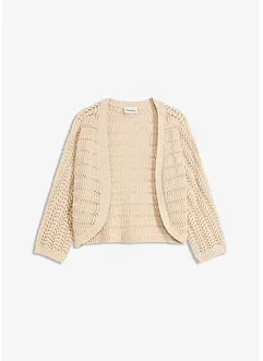 Bolero in gehaakte look, halflange mouw, bonprix