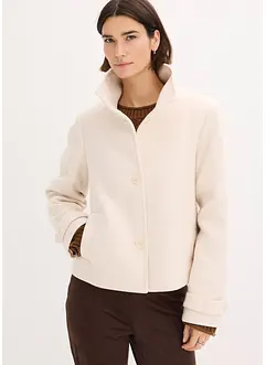 Jas in wollen look, bonprix