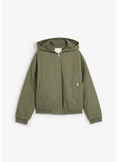 Outdoorjas van puur katoen, bonprix