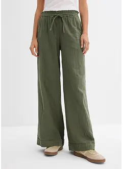 Instapbroek van luchtige mousseline, bonprix