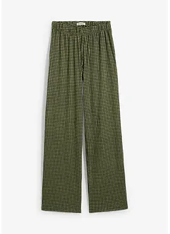 Jersey broek van gestructureerde crêpe, bonprix