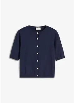 Vest met korte mouwen in een viscosemix, bonprix