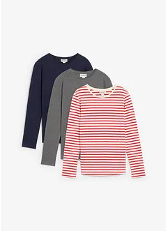 Longsleeve (set van 3), bonprix