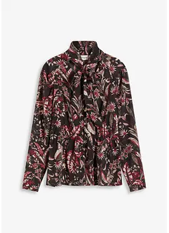 Uitlopende blouse van chiffon, bonprix