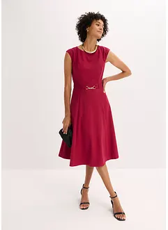 Jurk met riem (2-dlg.), bonprix