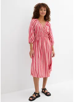 Midi jurk van soepele viscose, bonprix