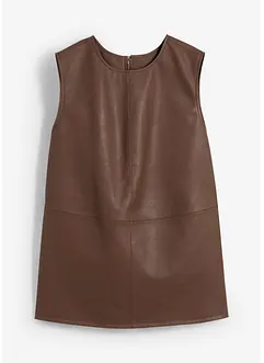 Imitatieleren top, bonprix