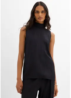 Lange top van gestructureerde viscosemix, bonprix