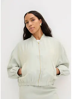 Bomber van glanzend materiaal, bonprix