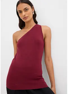 Gebreide off-shoulder top van een viscosemix, bonprix