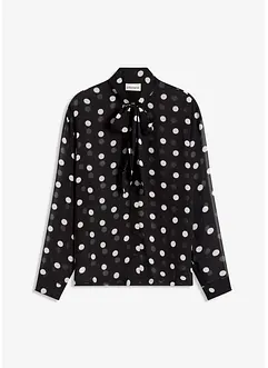 Blouse met strik, bonprix