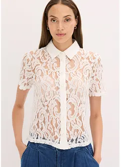 Kanten blouse, bonprix