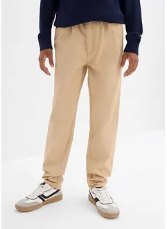 Instapbroek van puur katoen, straight, regular fit, bonprix