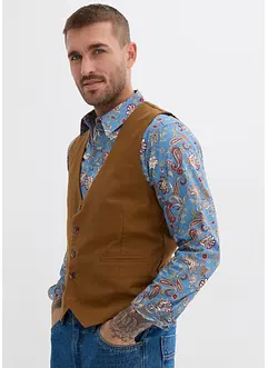 Gilet van katoencanvas, bonprix