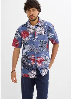 Overhemd met korte mouwen van biologisch katoen, bonprix