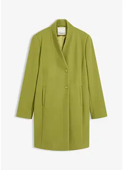 Korte coat in wollen look, bonprix