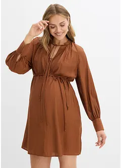 Zwangerschapsjurk met voedingsfunctie van soepele viscose, bonprix