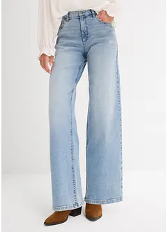 Wide leg jeans, high waist, bonprix