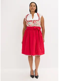 Dirndl met geborduurde schort (2-dlg. set), bonprix