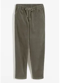 Corduroy broek met comfortabele tailleband, bonprix
