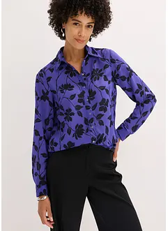 Gedessineerde blouse van chiffon, bonprix