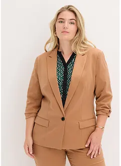 Blazer met gedrapeerde mouwen, bonprix