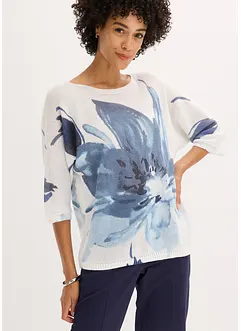 Trui met bloemenprint, bonprix