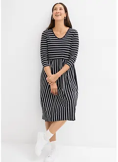 Midi jurk van katoenen jersey, bonprix