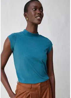 Shirt met zijde, bonprix