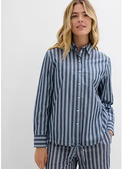 Oversized blouse van katoen, bonprix