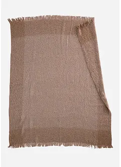 Plaid met franjes, bonprix