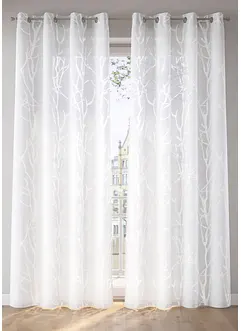 Transparant ausbrenner gordijn (1 stuk), bonprix