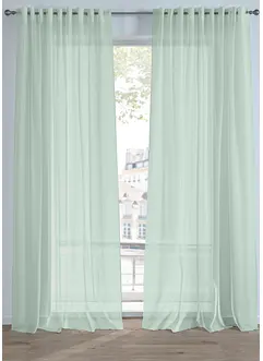 Transparant gordijn van batist met fijne structuur (1 stuk), bonprix