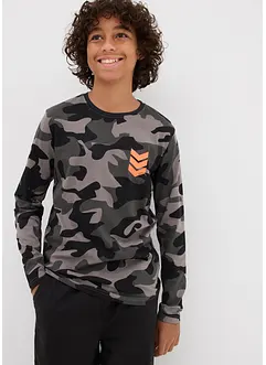 Longsleeve van puur katoen (set van 3), bonprix