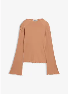 Geribd shirt van puur katoen, bonprix