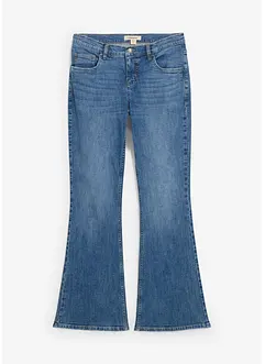 Flared jeans mid waist, bonprix