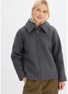 Bomber van zacht bouclé, bonprix