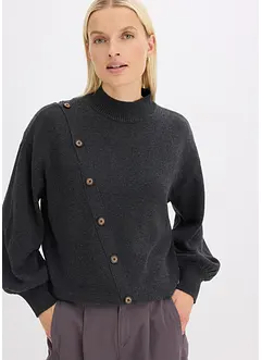 Trui met knopen, bonprix