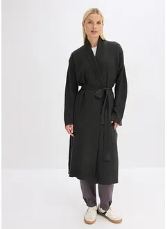 Lang gebreid vest van een viscosemix, bonprix