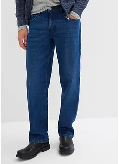 Loose fit stretch jeans, straight, bonprix