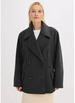 Peacoat in wol-look, bonprix