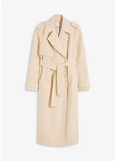 Trenchcoat in wollen look, bonprix
