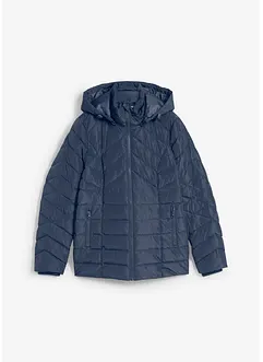 Lichte, gewatteerde jas met afneembare capuchon, bonprix