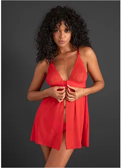 Babydoll en string (2-dlg. set), bonprix