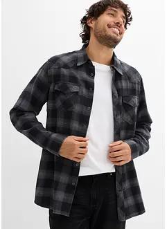 Flanellen overhemd van puur katoen, bonprix