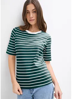 T-shirt van zwaar biologisch katoen, bonprix