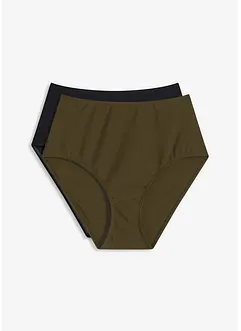 High waist bikinibroekje (set van 2), bonprix