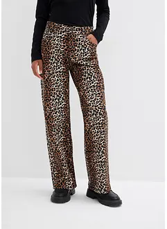 Wide leg jeans, mid waist, bonprix