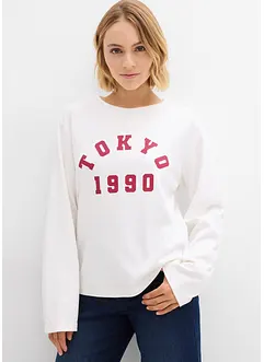 Longsleeve van katoen, bonprix