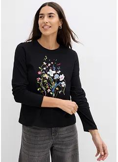 Longsleeve van katoen, bonprix